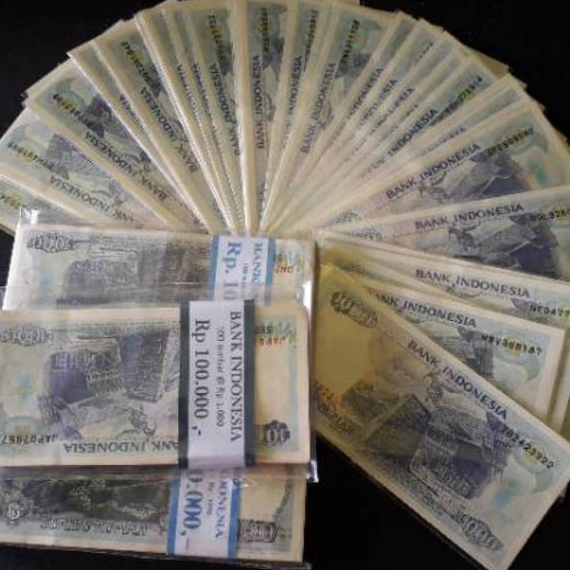 ↓➺✹ Uang kuno 1000 rupiah 1992