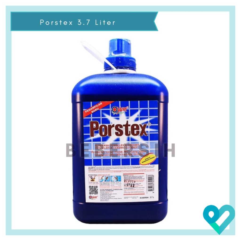 Porstex Galon 3700 ml Pembersih Porselen Keramik /Porstex 3.7 Lt