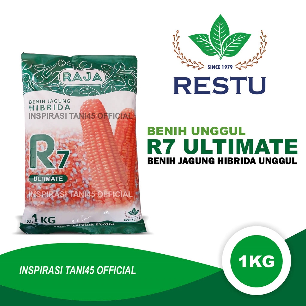 Benih Jagung Raja Ultimate Paket Hemat 5kg/Benih Jagung Hibrida Raja Ultimate Paket Hemat 5kg/Benih 
