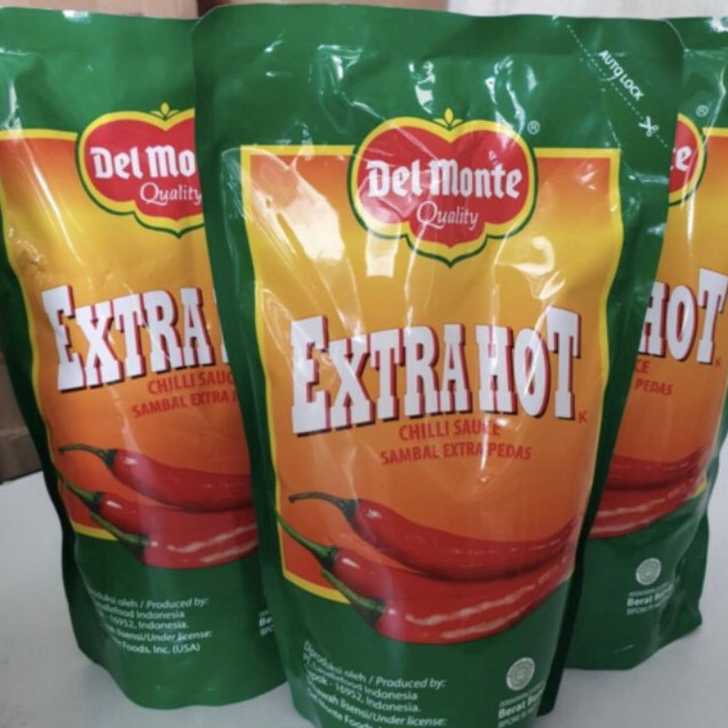 

➠❉✳ TERMURAHHHH Saos sambel delmonte hot /extra hot / chilli sauce / kemasan 1kg