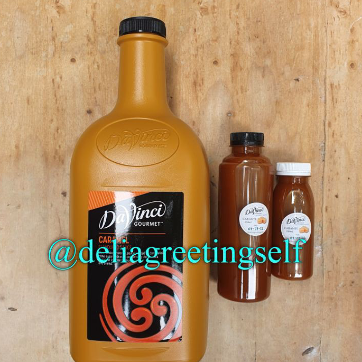 

☊↕⁑ Da vinci goumet caramel sauce davinci repack 250ml 100ml Ready Stock