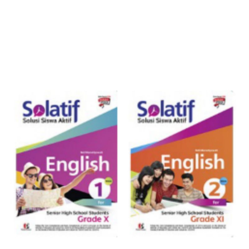 

BUKU MASMEDIA SOLATIF ENGLISH SMA KELAS X DAN XI