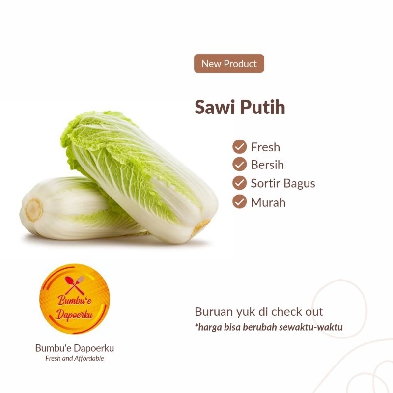 

Sawi Putih | Kirim Instan | Fresh Product