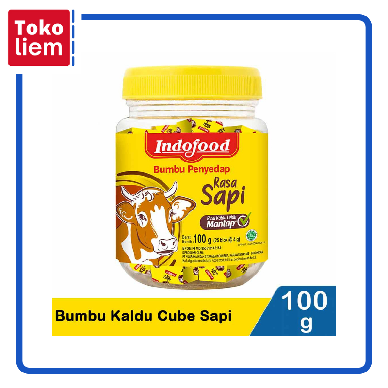 

Indofood Bumbu Kaldu Cube Sapi 100G