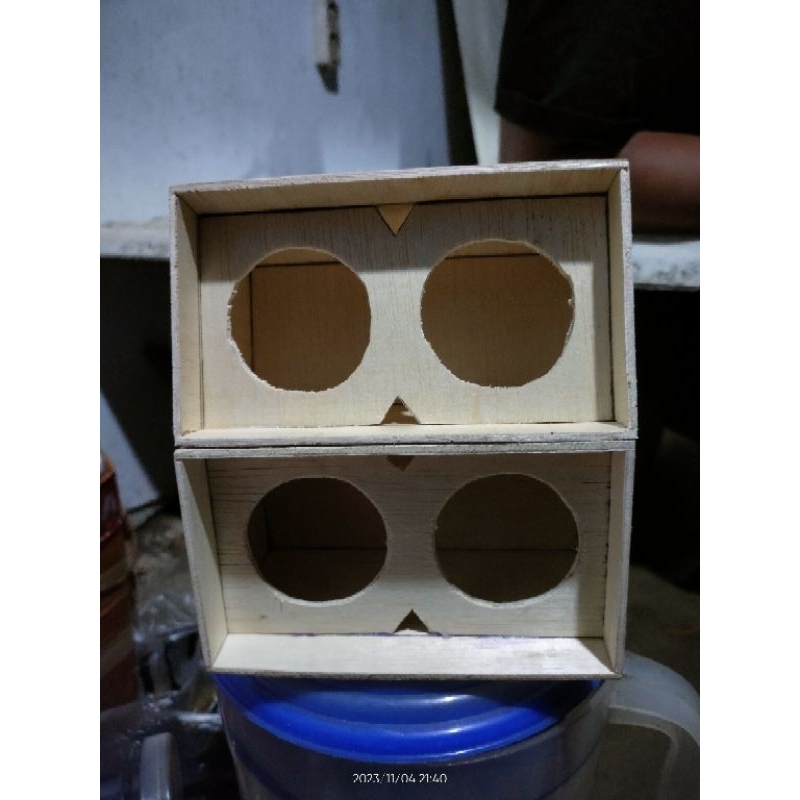 box speaker 2 inch doble miniatur murah