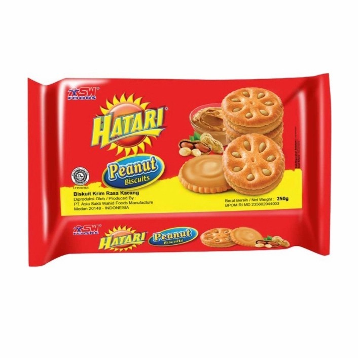 

Hatari biskuit peanut 225 gr