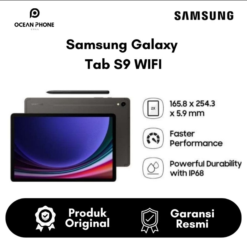 Samsung Galaxy Tab S9 Ram 8/128 Gb Wifi