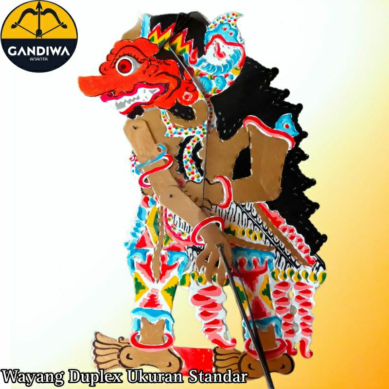 wayang buto patih prahasto wayang duplex buto patih prahasta