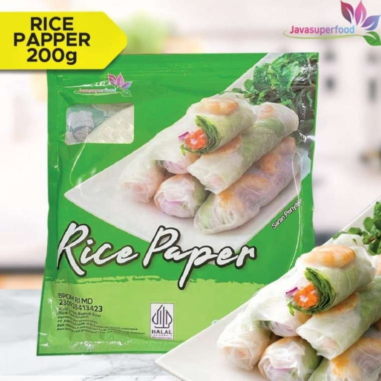 

7.7 BRANDS FESTIVAL Rice Paper Bulat 200gr (20 lembar) / rice paper bulat / Kulit Lumpia Vietnam Rice Paper / rice roll spring roll /kertas beras vietnam / 20 LEMBAR /high quality