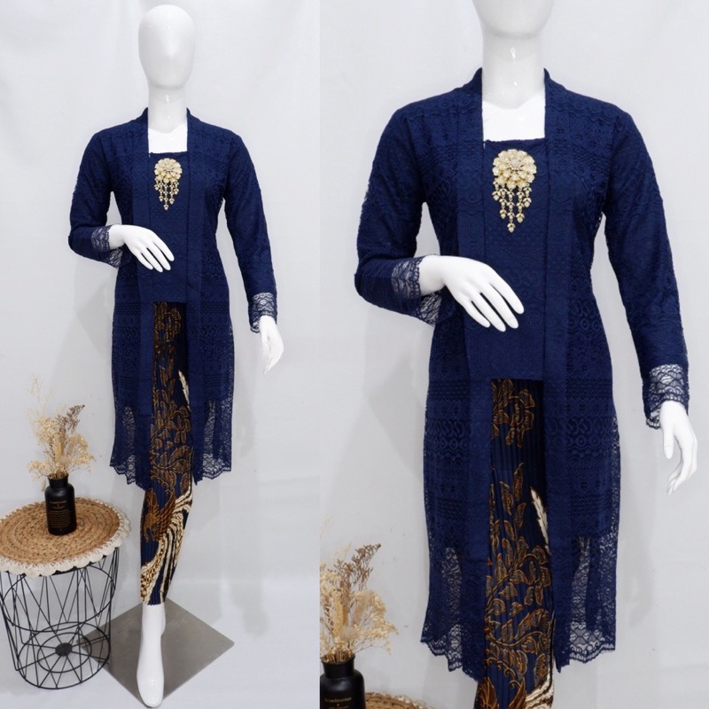 kebaya tunik / Tunik brokat katun / Tunik brokat / Kebaya modern / Kebaya favorit e / Kebaya Kartini