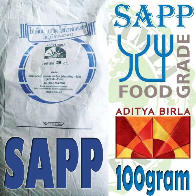 

✨ SAPP Perenyah Adonan 100gram Sodium Acid Pyrophosphate Aditya Birla
