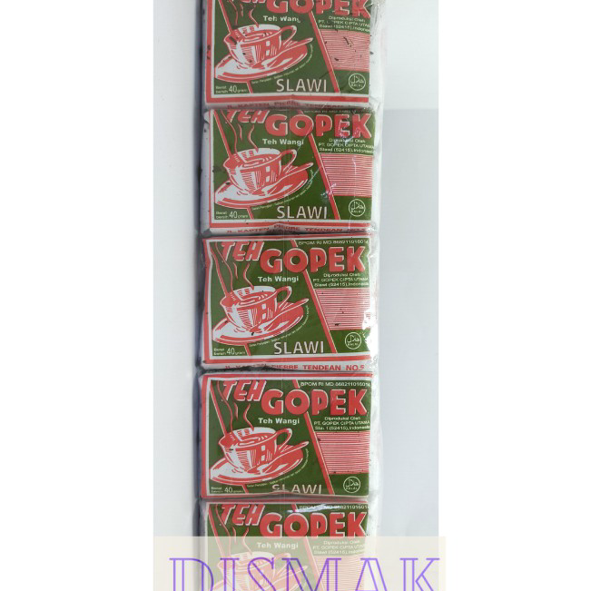 

➶⁎✶ Teh Gopek Slawi 10 x 40 gram Laris