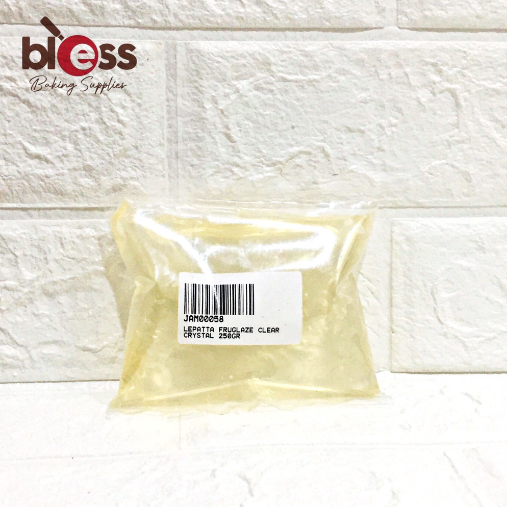 

☄️NEW✨ LEPATTA FRUGLAZE CLEAR CRYSTAL REPACK 250 GR / MIRROR GLAZE BENING