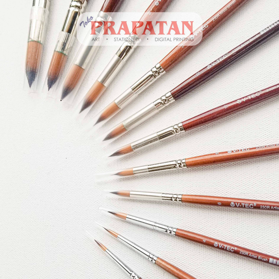 

Terbaru Kuas Lukis V-TEC 230R Round | V-TEC Round Paint Brush Jual