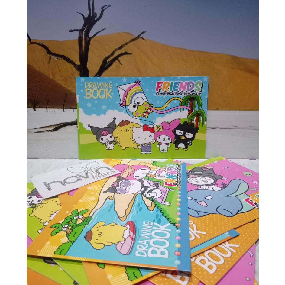 

➺➩⋆❀ (10pc) buku gambar ukuran A4/(5pc) A4 SIDU
