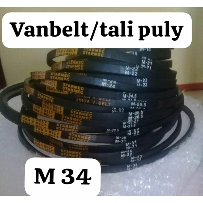 Vanbelt/tali puly ukuran M 34