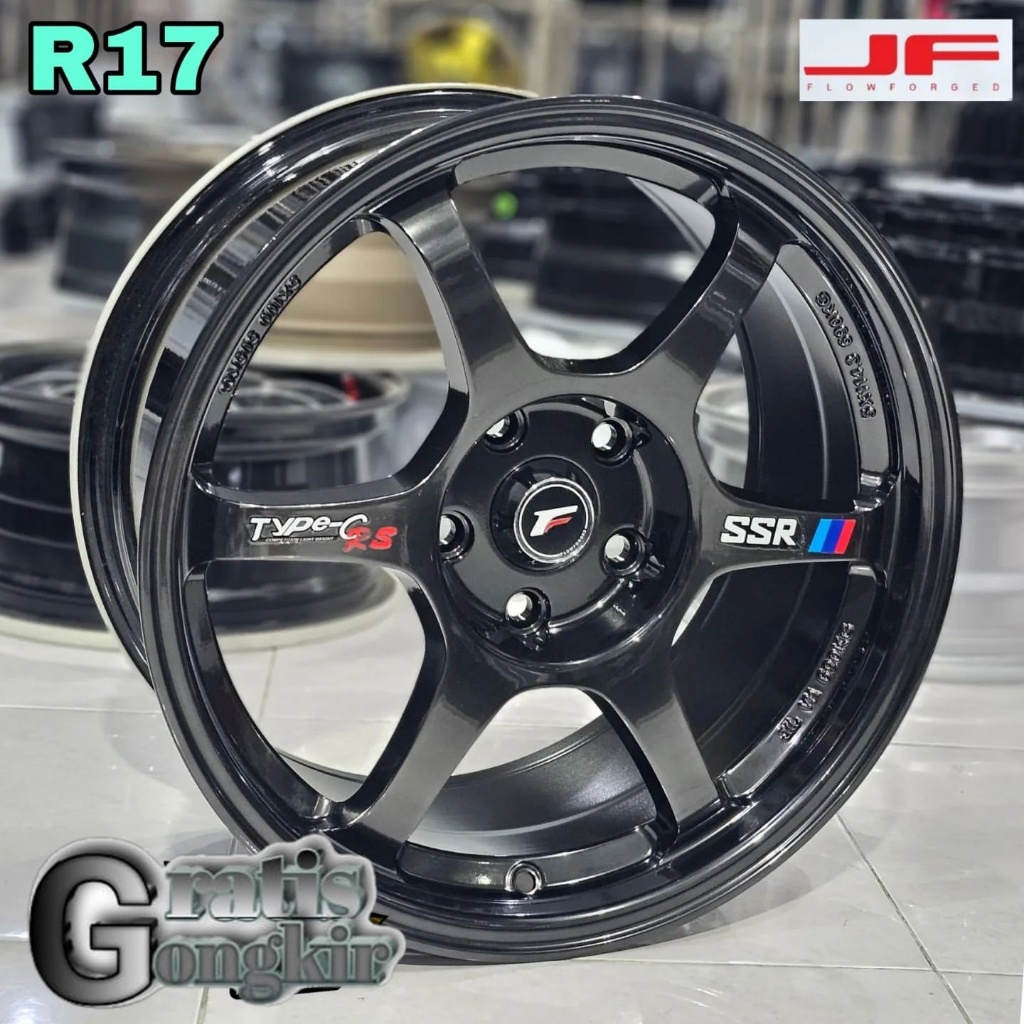 velg SSR Type C Flowforged r17 velg mobil ring 17 civic,hrv,xpander,innova,accord,terios dll
