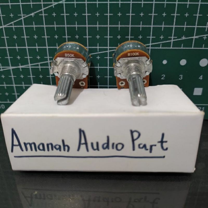 KLIK Potensio STEREO Klik 50K 100K APLUS Kaki 6