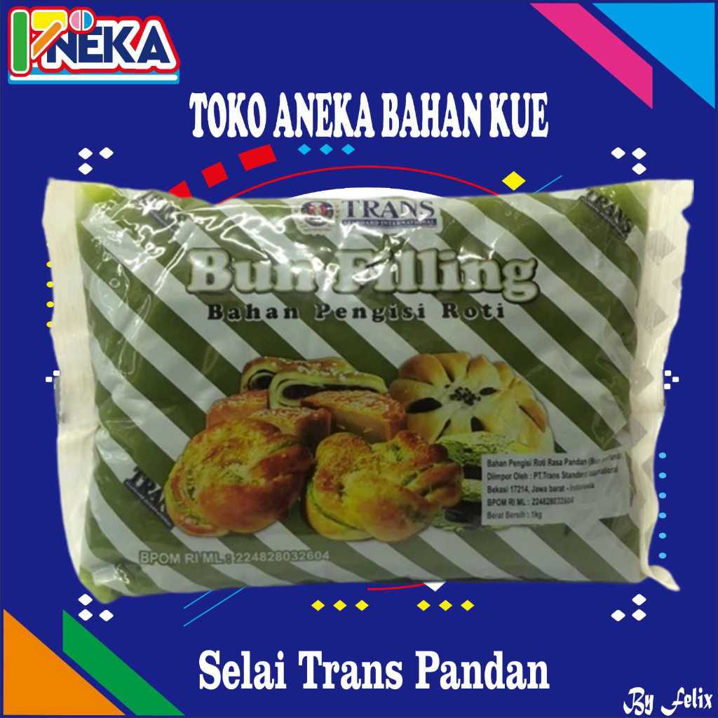 

Selai Pandan/Kacang Hijau Trans 1kg