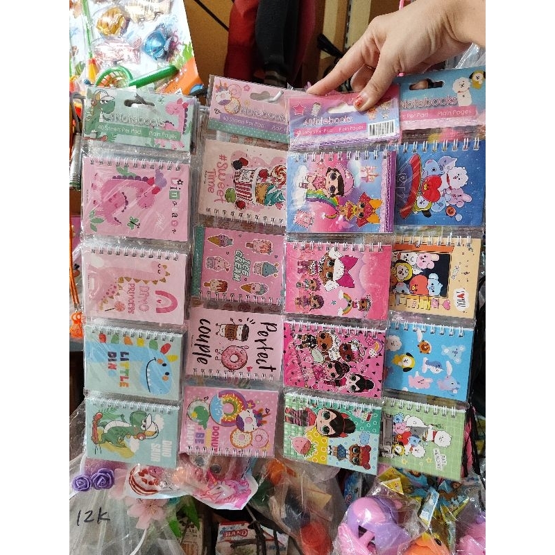 

Note Book Note Mini Anak Set Karakter