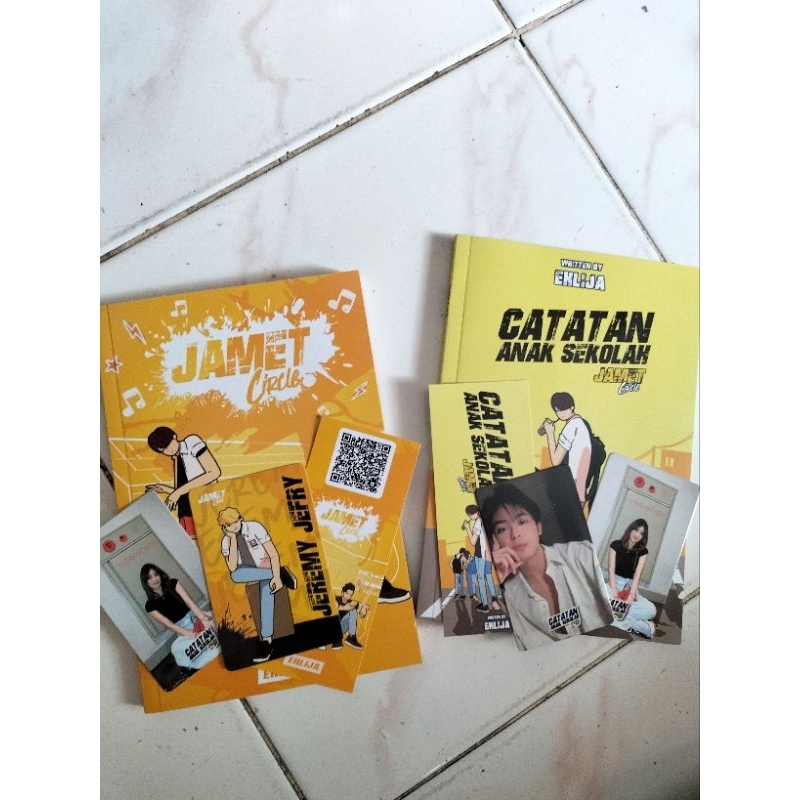 PRELOVED JUAL RUGI BUKU NOVEL EHLIJA KOLABORASI JAMET CIRLE DAN CATATAN ANAK SEKOLAH (READY)