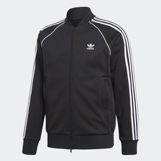Adidas TrackTop 3F SuperStar Authentic Black - Jaket Unisex (Pria Wanita) - Premium Materials Full T