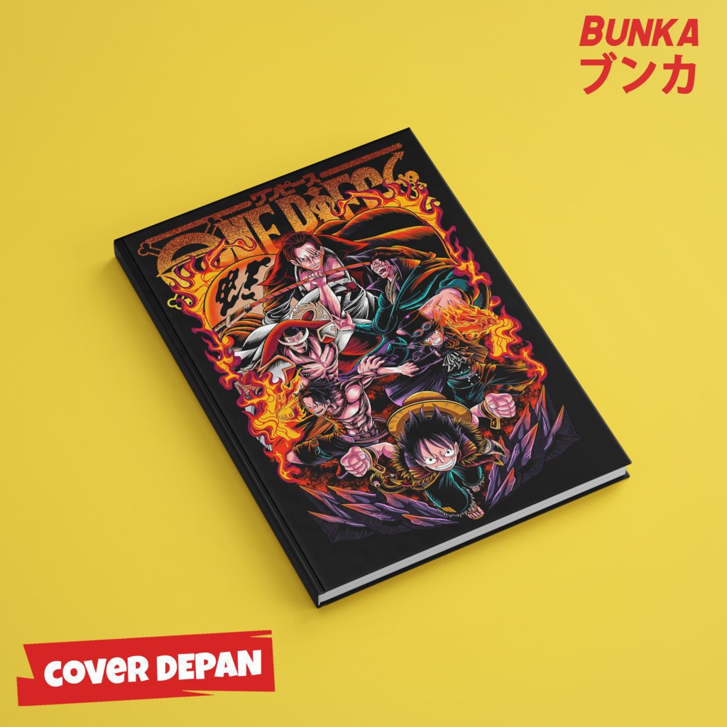 

Note Book Aesthetic Anime One Piece Key Character Design Hardcover A5 Buku Tulis Catatan Notes Agenda Planner Jurnal vintage buku catatan story book kado anniversary valentine cowok cewek murah