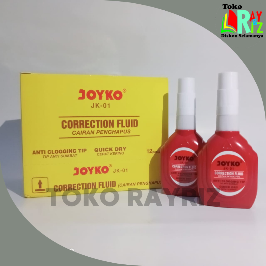 

Tip Ex Pen Correction Fluid Joyko JK-01 / Ballpoint Pulpen Tape X Cair