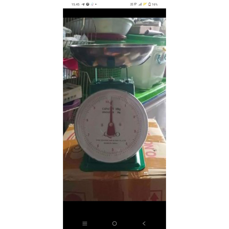 TIMBANGAN DUDUK 10 kg