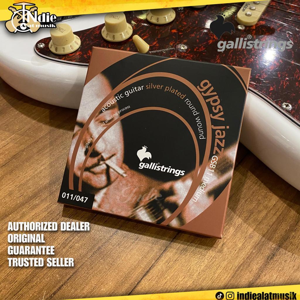 Senar Gitar Akustik Gallistrings Gypsy Jazz GSB11 011-47 | ORIGINAL