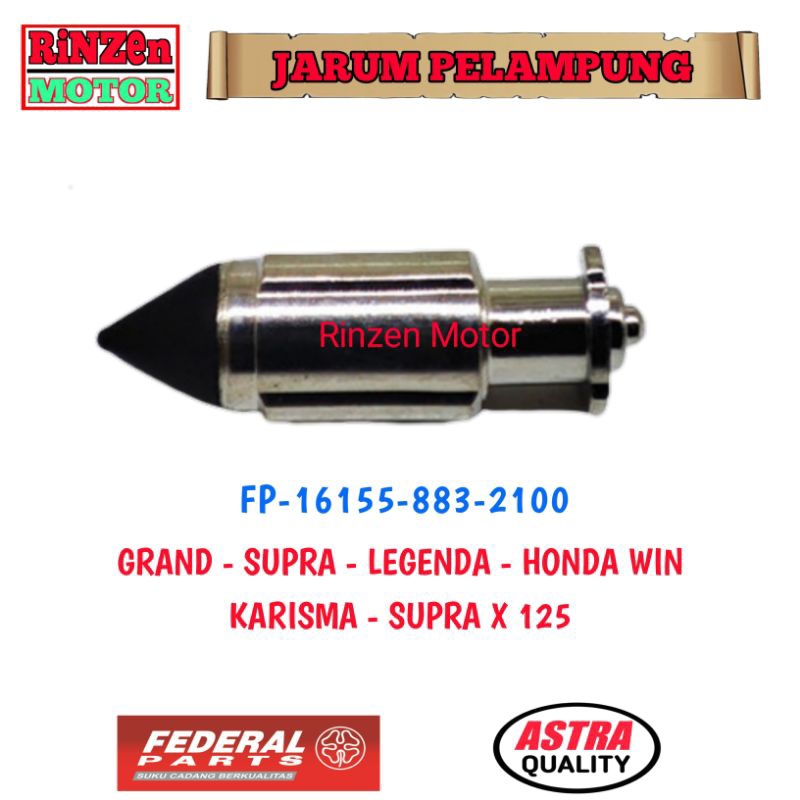 Jarum Pelampung Supra, Grand, Legenda, Karisma, Win, Federal FP-16155-883-2100