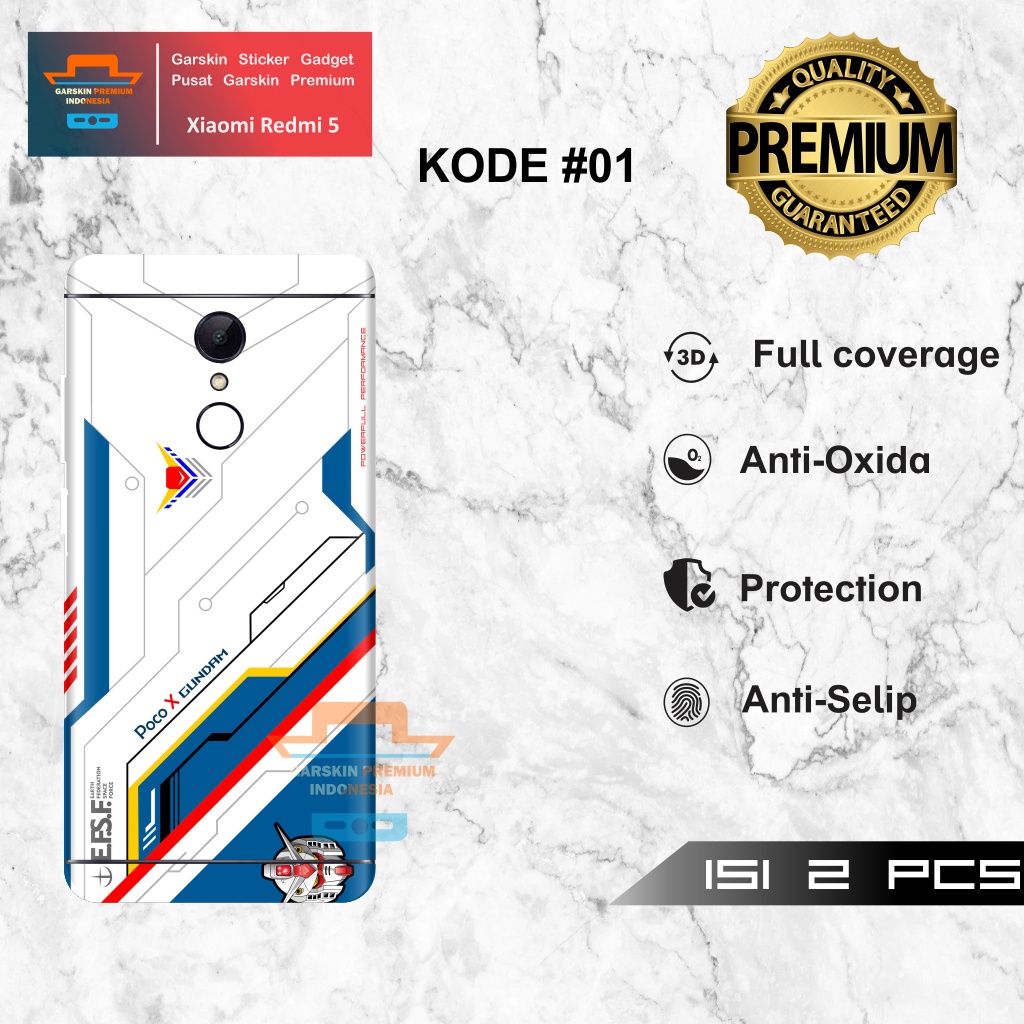 *(NEW)* COD Garskin Sticker Asus Zenfone 5 Motif 15 Bisa Request Gambar ISI 2PCS Garskin/Stiker Case