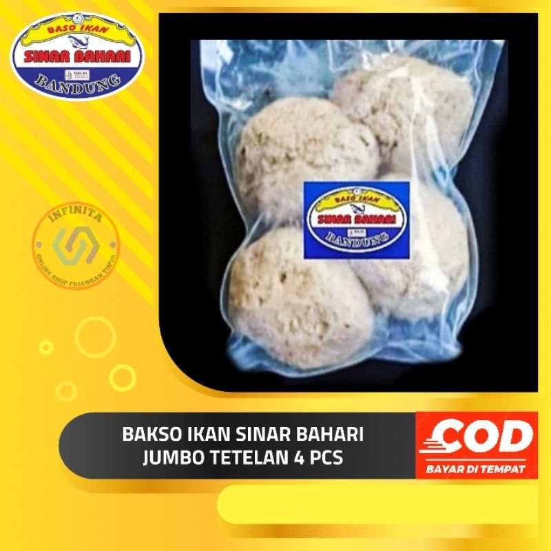 

Sinar bahari baso jumbo tetelan 4 pcs