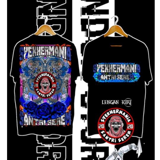 kaos syekhermania santri serem Naga