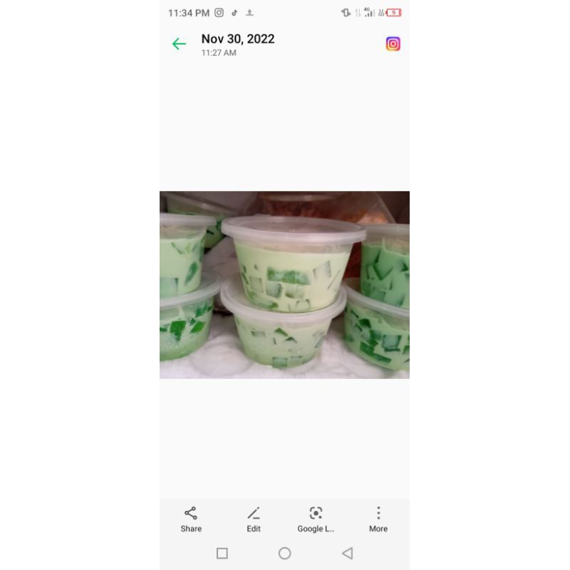 

buko pandan creamy