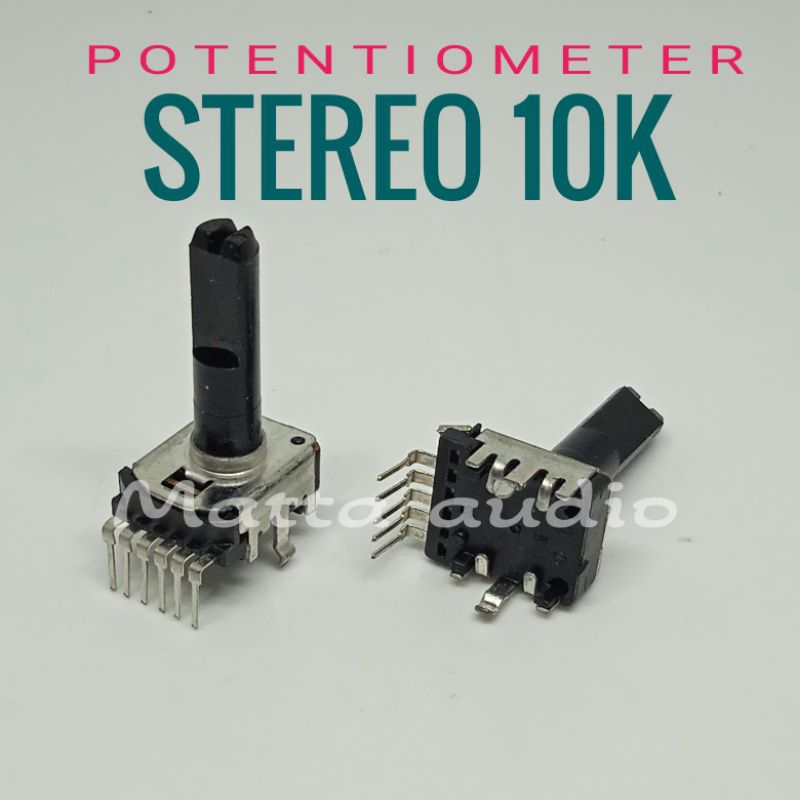 Potentiometer Stereo 10K B10K potensio 10K 103 10kohm trimpot