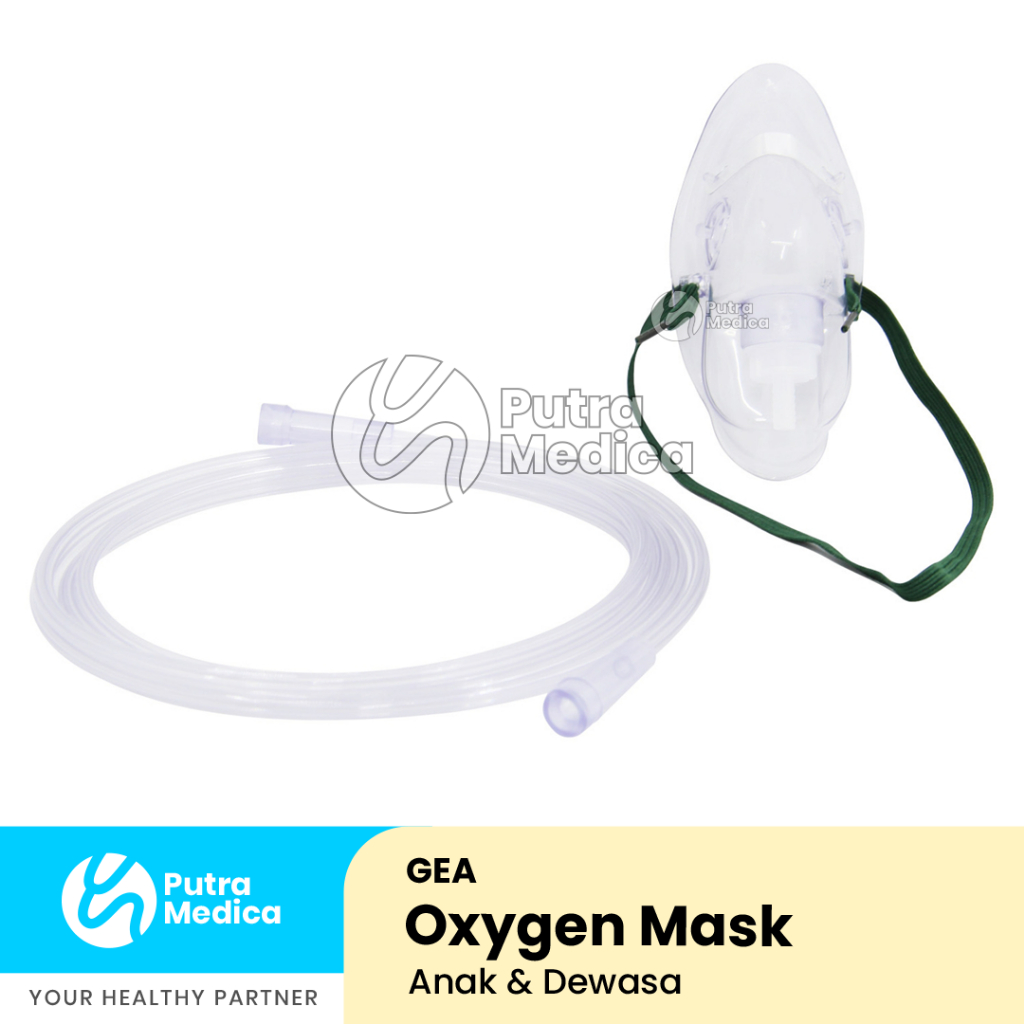 Masker Oksigen Anak / Oxygen Mask / Sungkup O2