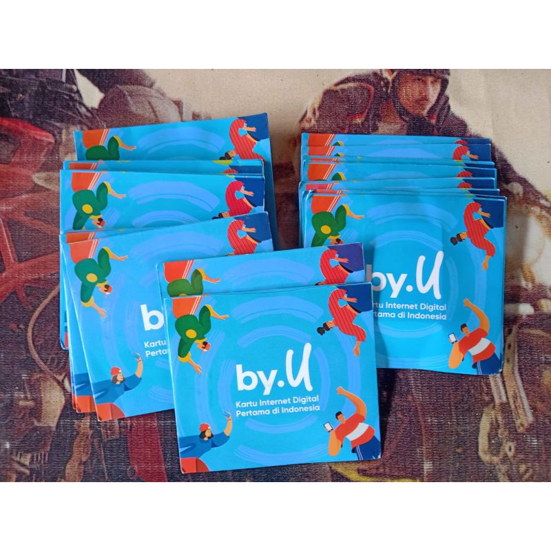 Kartu perdana By.U TELKOMSEL