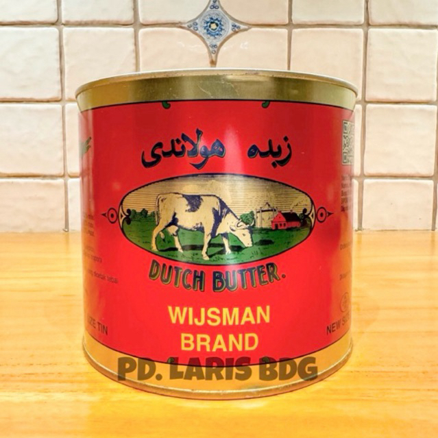 

WIJSMAN BUTTER 5LBS / 2270GR (MENTEGA WYSMAN / WISMAN / PURE DUTCH BUTTER)