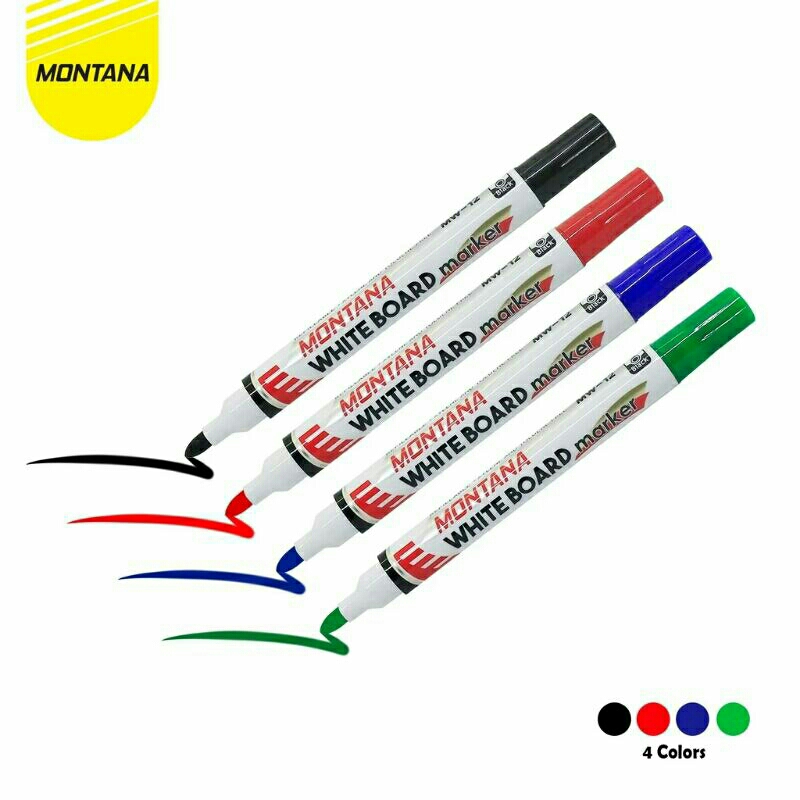 

Spidol Papan Tulis Montana MW-12 / White Board Marker