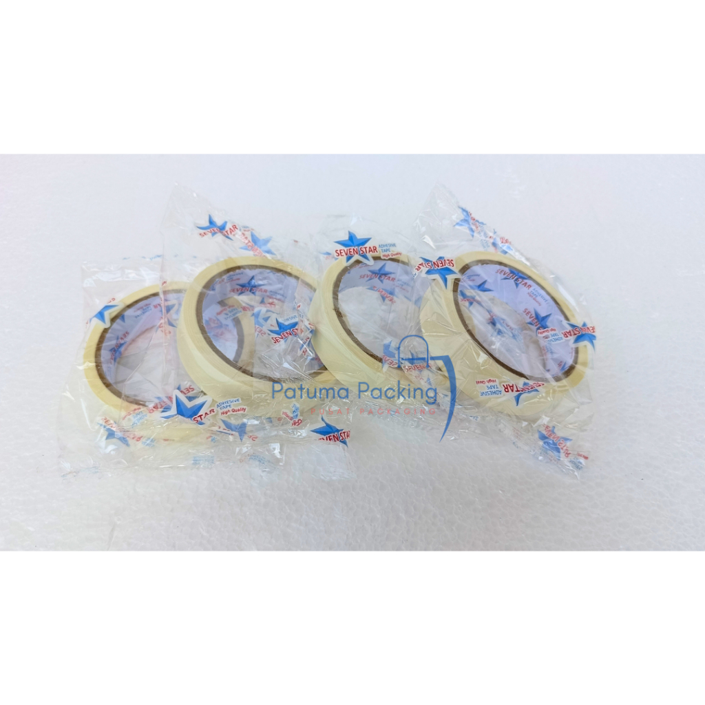 

Lakban Kertas Masking Tape Sevenstar 0.5inch 1 inch 2 inch berkualitas