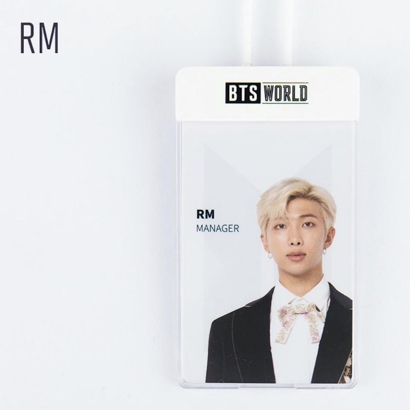 BTS World MANAGER CARD SET Original