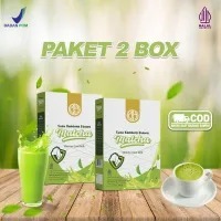 

paket 2 box Susu Kambing Etawa Matcha Goat Milk MH4
