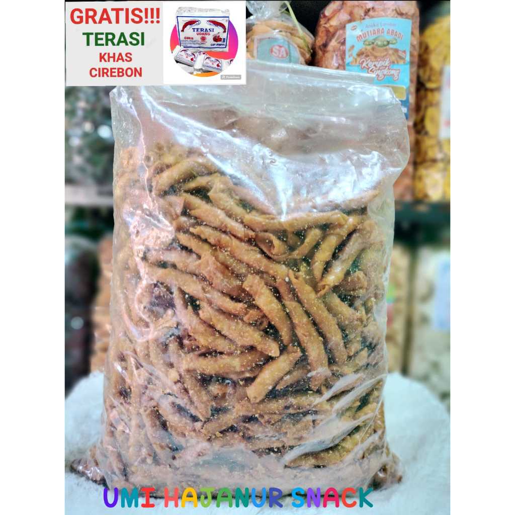 

(GRATIS TERASI) KHAS CIREBON//1KG KACANG UMPET//SNACK//HARGA GROSIR