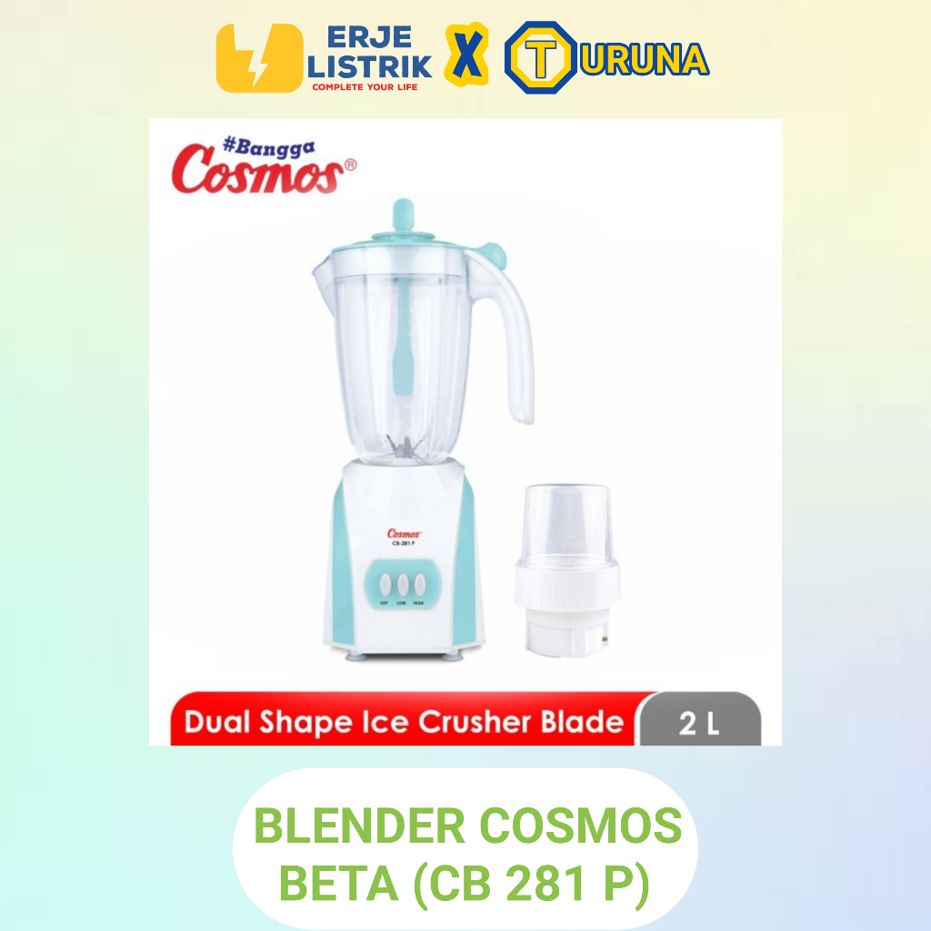 Blender Cosmos Beta (CB 281 P) Cosmos Blender Cb 281 p 2 Liter