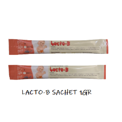 Suplemen Pencernaan (diare / sembelit) Lacto-B / Lacto B Probiotic 1 gr Sachet untuk Kucing & Anjing
