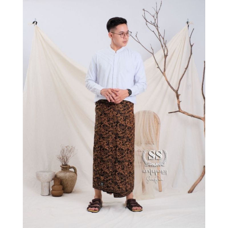 Sarung Sunan Sarung Batik Premium Motif Seno Truntum Sarung Dewasa Alat Sholat