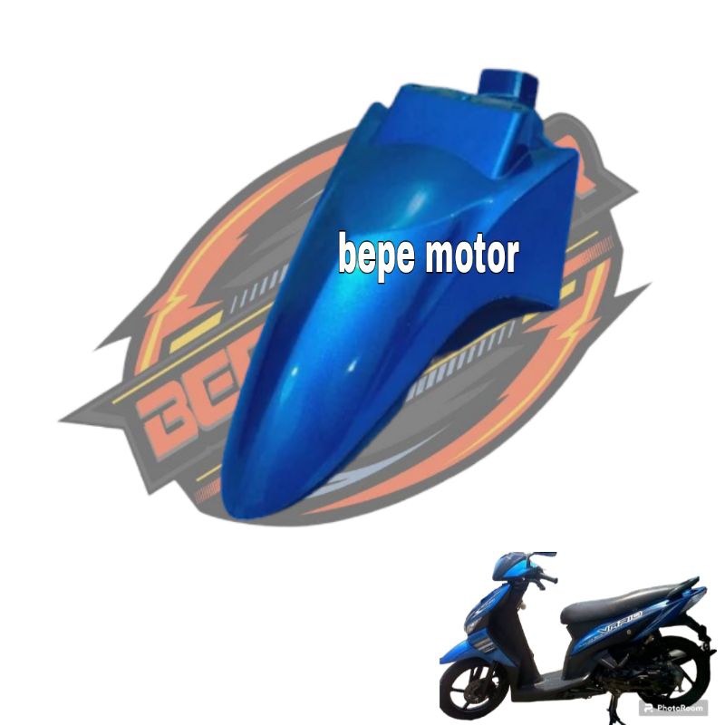 SLEBOR DEPAN MOTOR HONDA VARIO 110 KARBU WARNA BIRU - SLEBOR DEPAN HONDA VARIO 110 KARBU VARIO KARBU