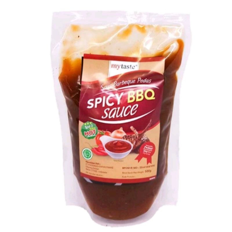 

My Taste Saus Barbeque Pedas Level 3 500 Gram
