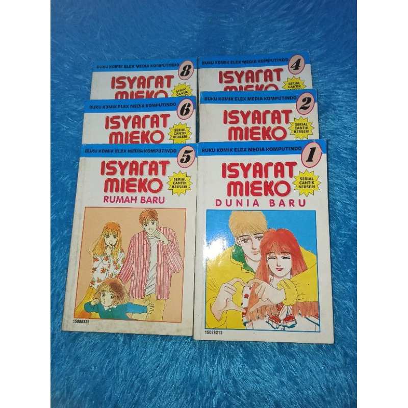 komik serial cantik berseri, isyarat mieko,cabutan